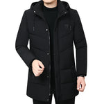 Men's Hooded Winter Down Cotton Coat - Warm & Stylish