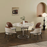 Upholstered Modern Wooden Dining Room Chairs