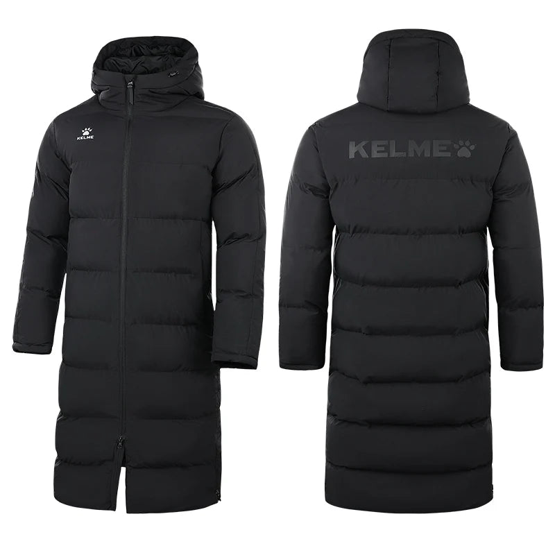 KELME Men's Winter Hooded Sports Jacket