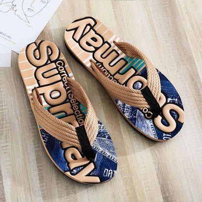 Men’s Anti-Skid Summer Sliders – Lightweight Beach & Casual Slides