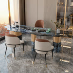 Upholstered Modern Wooden Dining Room Chairs