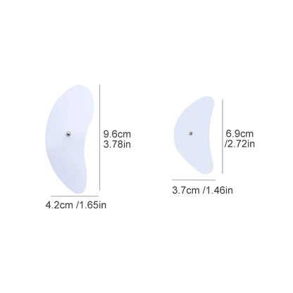 TENS EMS Muscle Stimulator Electrode Fabric Pads