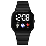 Kids' Waterproof LED Digital Watch