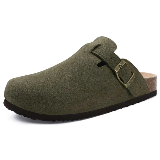 Unisex Soft Cork Clogs with Arch Support – Retro Comfort Slippers