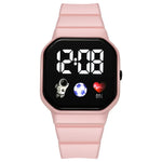 Kids' Waterproof LED Digital Watch