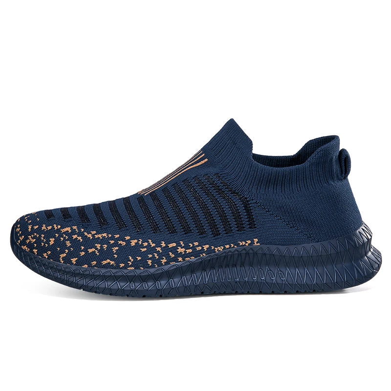 Men’s Large Size Sports Sneakers – Breathable Fashion Running Shoes