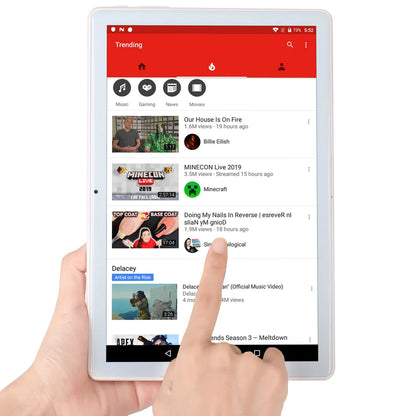 BDF S10 10.1-Inch Android Tablet - Dual SIM, Octa-Core, 4GB RAM
