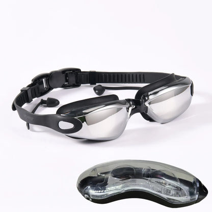 ARENA Anti-Fog UV Swim Goggles with Earplugs for Men and Women