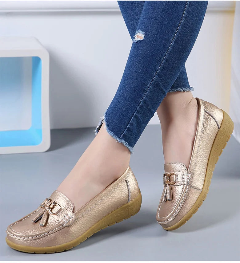 Women’s Slip-On Sports Shoes with Low Heels
