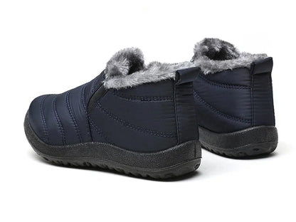 Warm Slip-On Winter Combat Snow Boots
