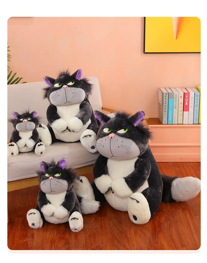 Charming Disney Lucifer Plush - Authentic 30-60cm Cinderella’s Cat