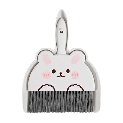Mini Broom and Dustpan Set for Tabletop Desk and Household Cleaning