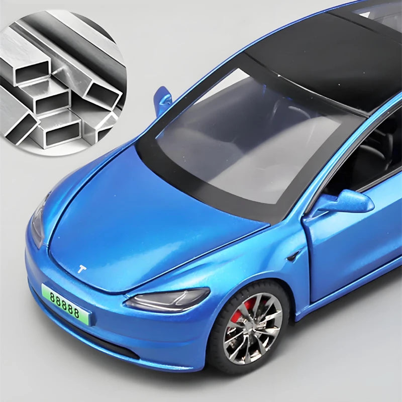 Model 3 Alloy Diecast Car - Sound & Light