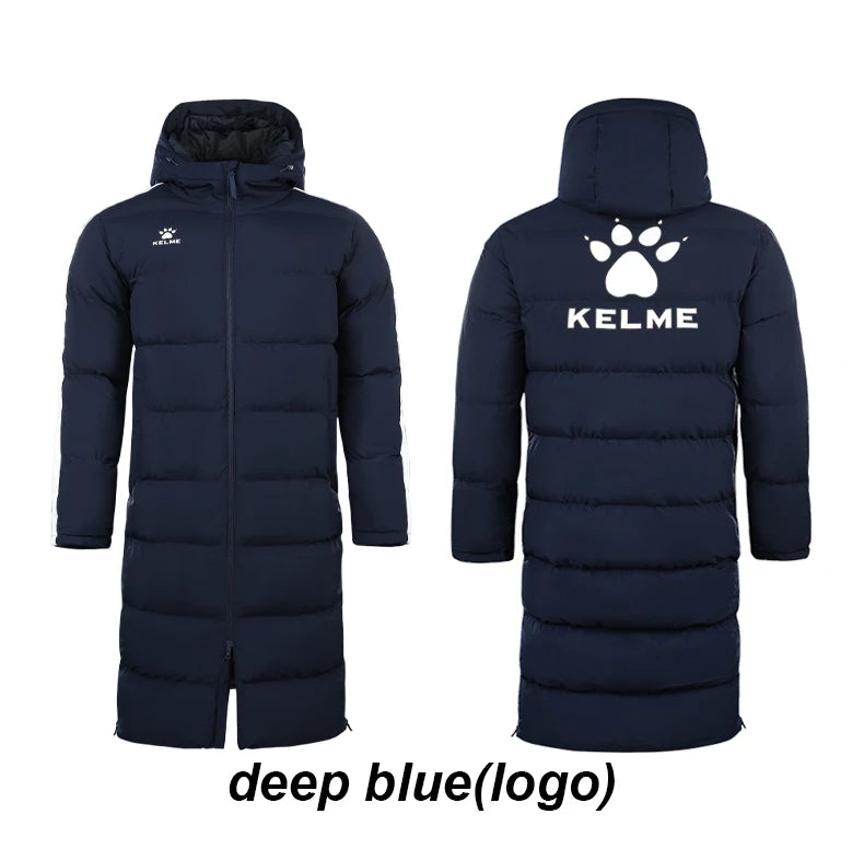 KELME Men's Winter Hooded Sports Jacket