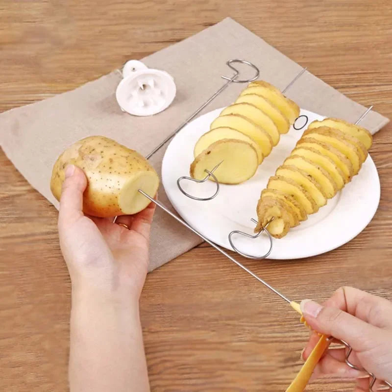 Whirlwind Potato Spiral Cutter - Creative Kitchen Gadget