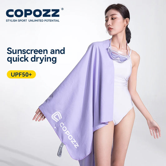 Quick-Dry Microfiber Beach Towel for Adults Lightweight Travel and Sports Use