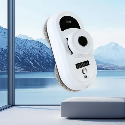 Automatic Window Cleaning Robot with Water Spray for High-Rise Glass