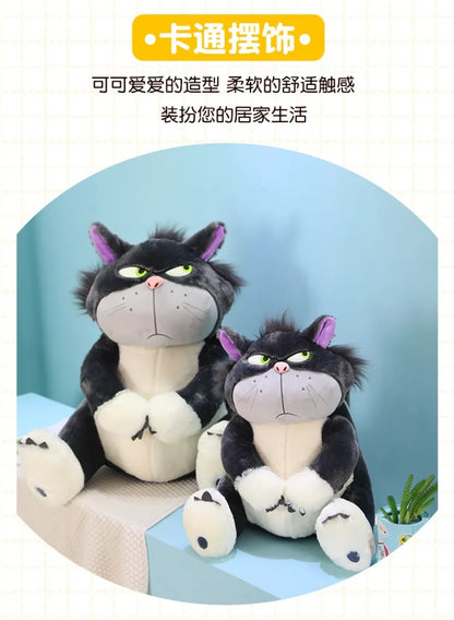 Charming Disney Lucifer Plush - Authentic 30-60cm Cinderella’s Cat