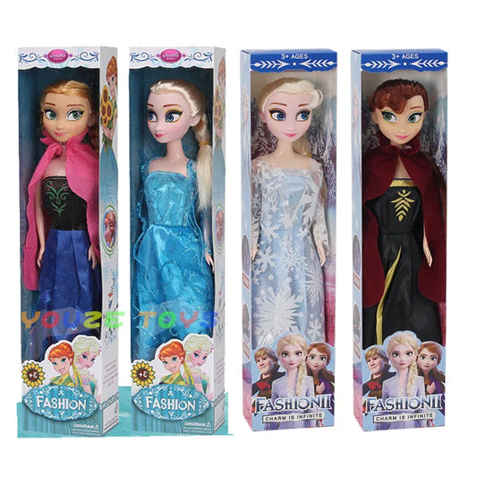 Frozen 2 Elsa & Anna Figure Princess Doll Set