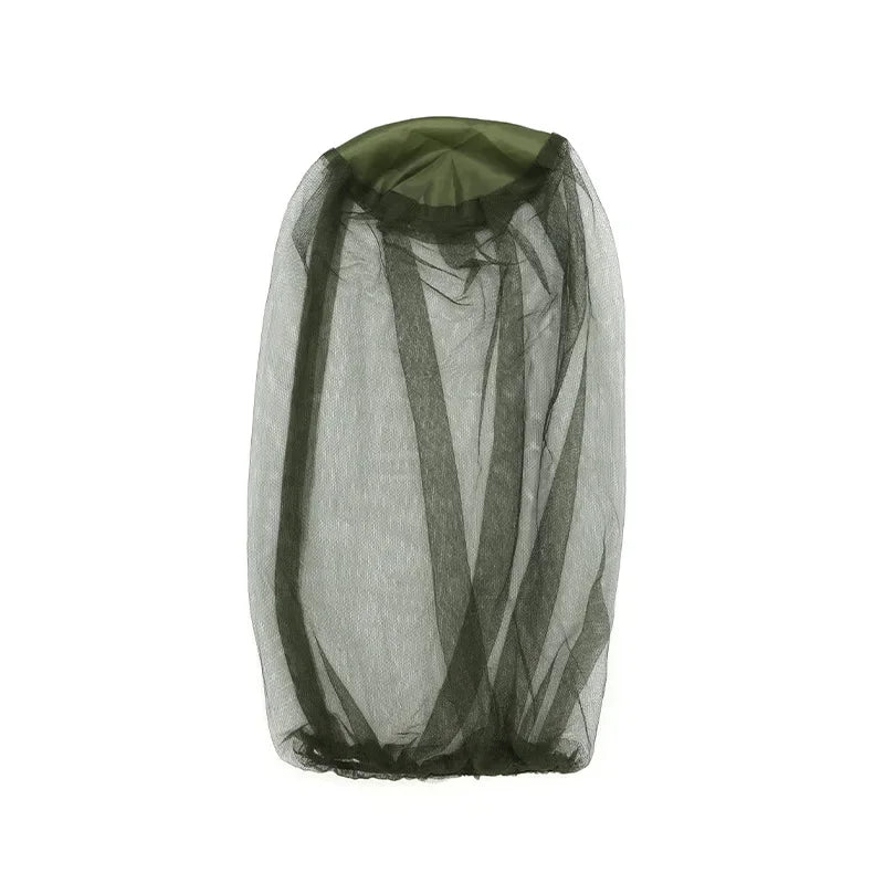 Outdoor Mosquito Net Hat with Sun Protection for Camping and Fishing