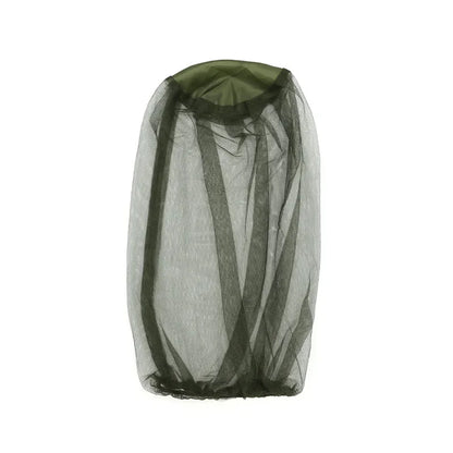 Outdoor Mosquito Net Hat with Sun Protection for Camping and Fishing