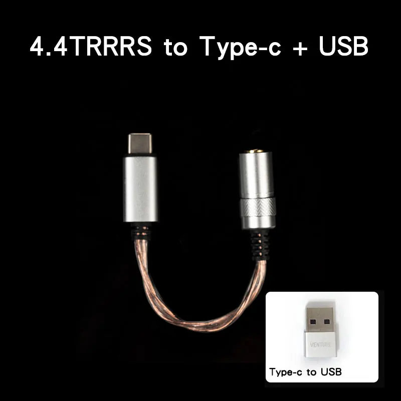 Venture Electronics Devastator – Type-C to 3.5mm/4.4mm Hi-Fi DAC Dongle