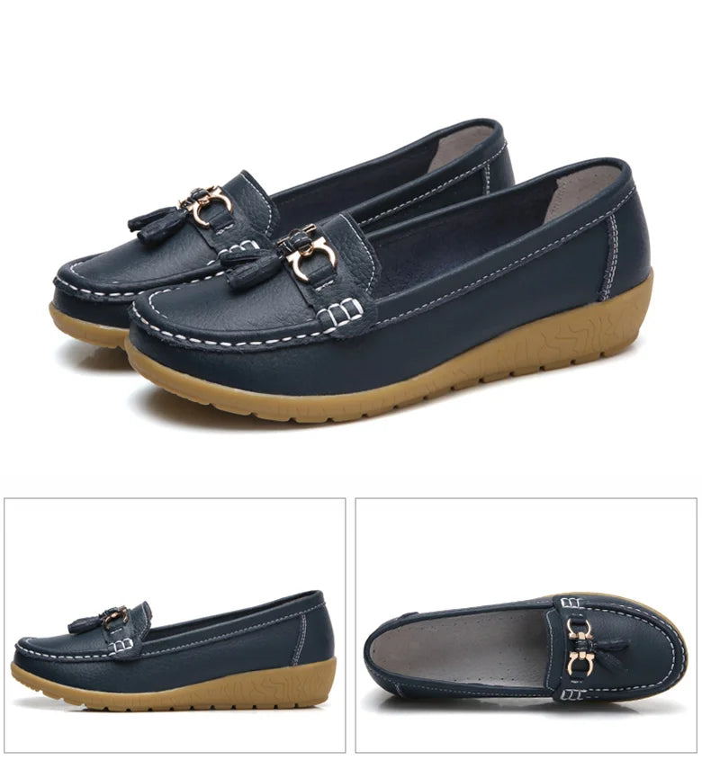 Women’s Slip-On Sports Shoes with Low Heels