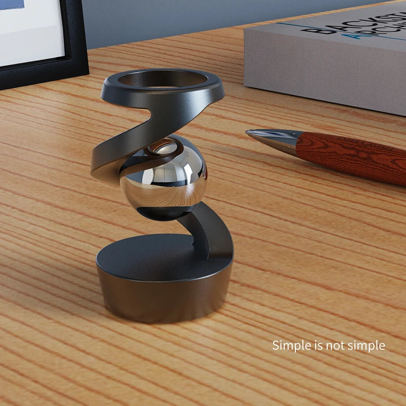 Desktop Rotating Gyroscope Fidget Spinner Toy - Aluminum Alloy Spinner