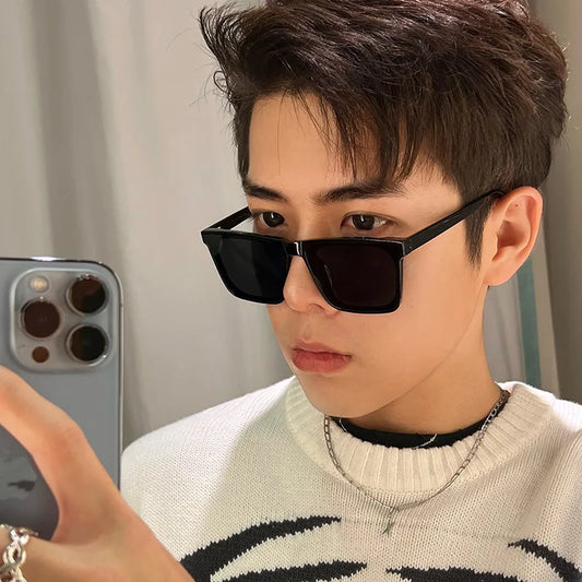 Unisex Designer Square Sunglasses