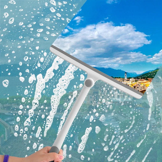 T-Shaped Rotating Window Glass Scraper for Home Cleaning Non-Scratch Tool