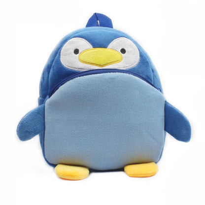 3D Cartoon Plush Kids School Backpack
