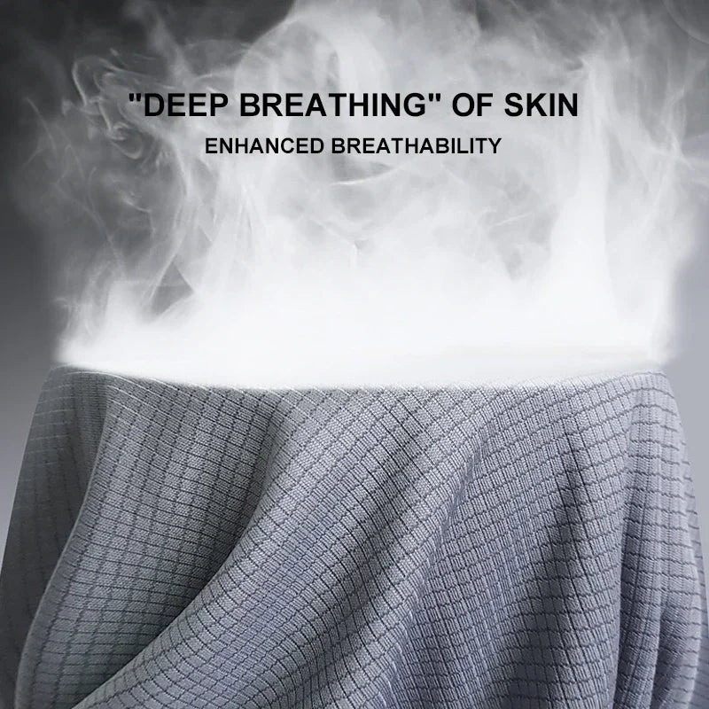Summer Ice Silk Quick Dry Men's T-Shirt