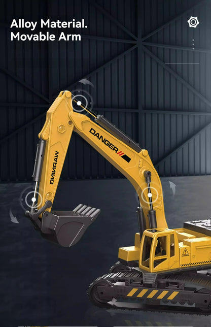 Diecast Truck Toy - Classic Construction Loader