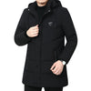 Men's Hooded Winter Down Cotton Coat - Warm & Stylish