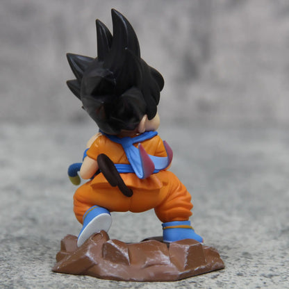 Childhood Goku & Puaru Kawaii Figurine