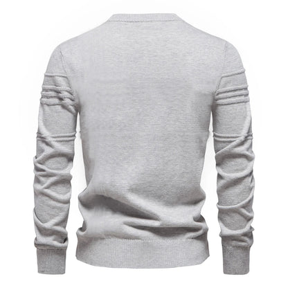 Striped Crewneck Sweater - Cozy & Stylish