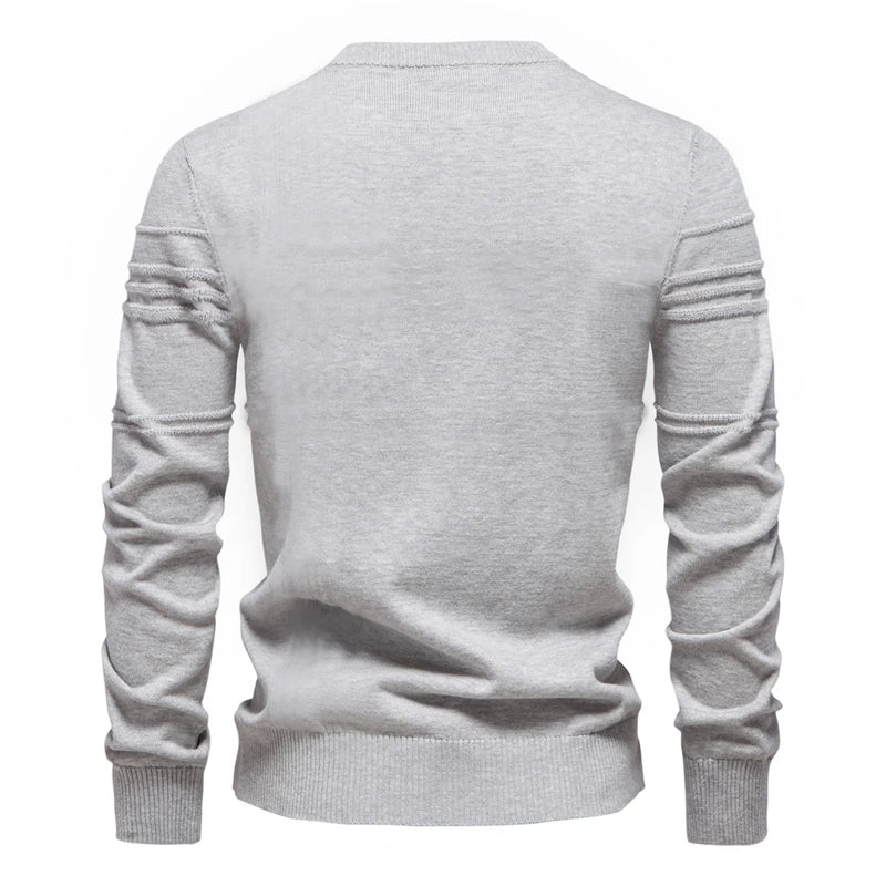 Striped Crewneck Sweater - Cozy & Stylish