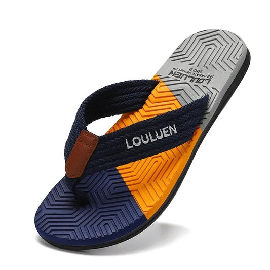 Men’s Anti-Skid Summer Sliders – Lightweight Beach & Casual Slides
