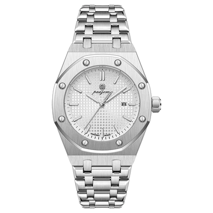 PAAZOMU Luxury Waterproof Men’s Quartz Watch – Stainless Steel Sport