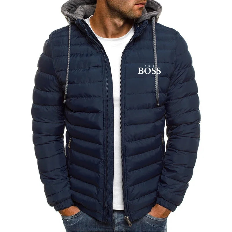 Men's Oversized Winter Coat – Thick, Warm & Stylish