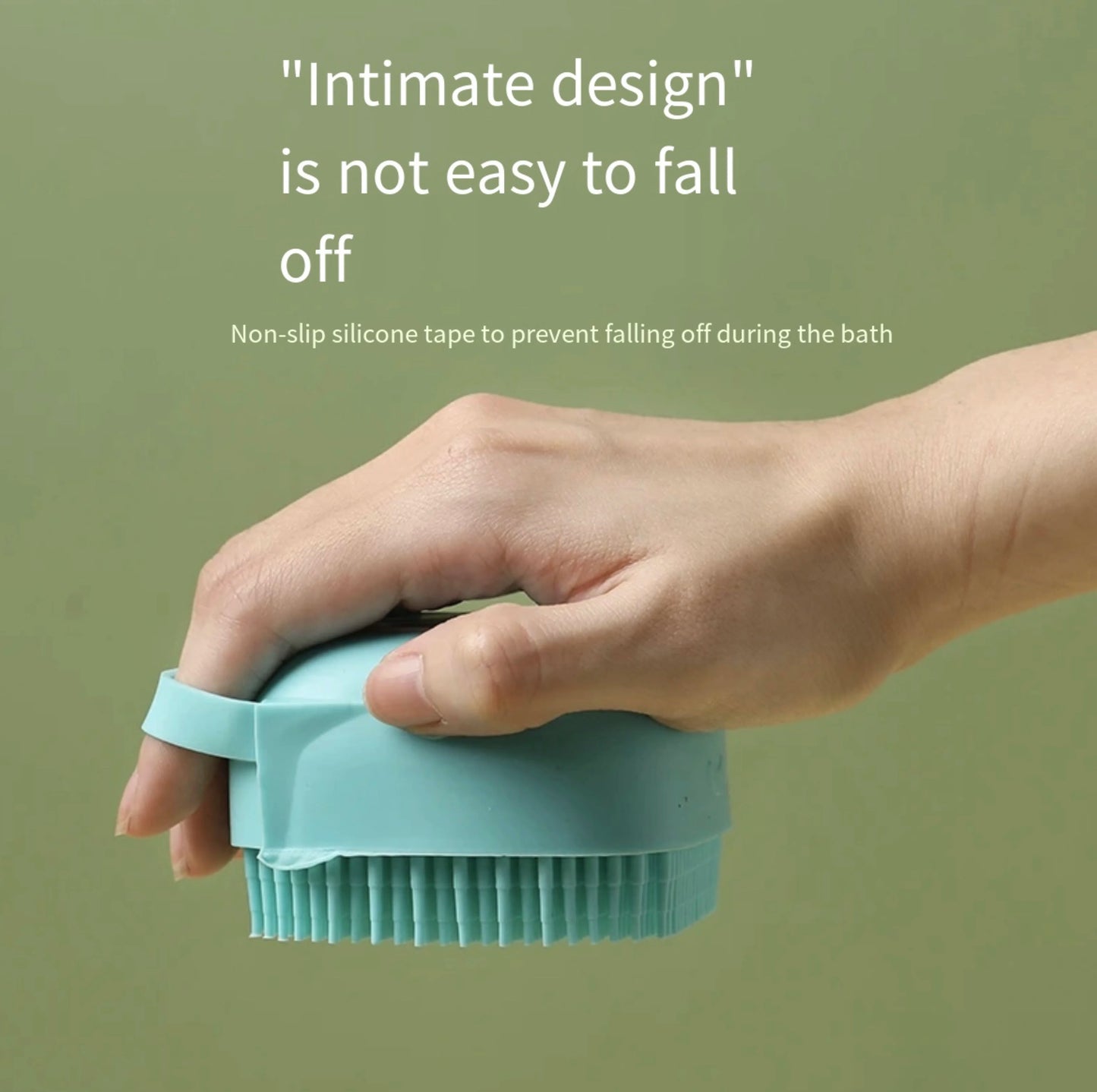 Silicone Pet Bath & Massage Glove Brush for Dogs & Cats