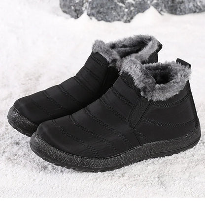 Warm Slip-On Winter Combat Snow Boots