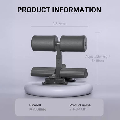 Portable Sit-Up & Push-Up Assistant for Total Body Workout