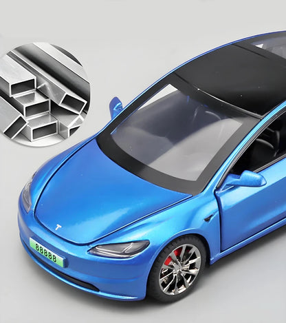 Model 3 Alloy Diecast Car - Sound & Light