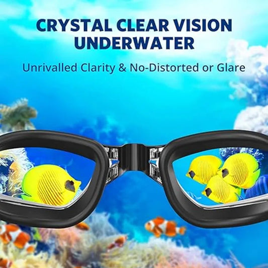 ARENA Anti-Fog UV Swim Goggles with Earplugs for Men and Women
