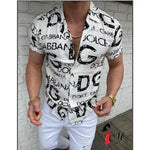 Hawaiian Men's Printed Short-Sleeve Shirt