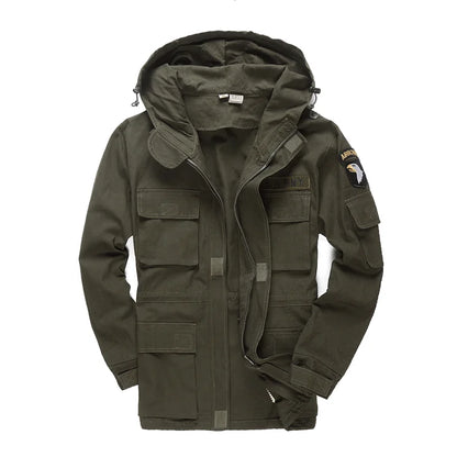 US Military Fleece Tactical Windbreaker Jacket