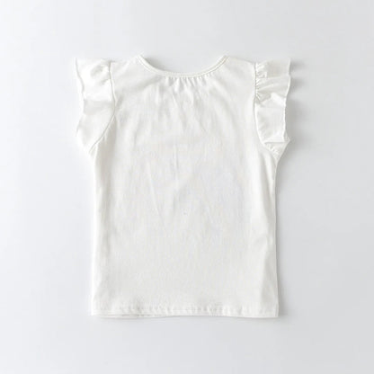 Unisex Kids Summer Unicorn Cotton T-Shirt