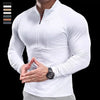 Men's Quick-Dry Long-Sleeve Gym T-Shirt