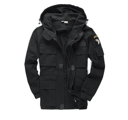 US Military Fleece Tactical Windbreaker Jacket